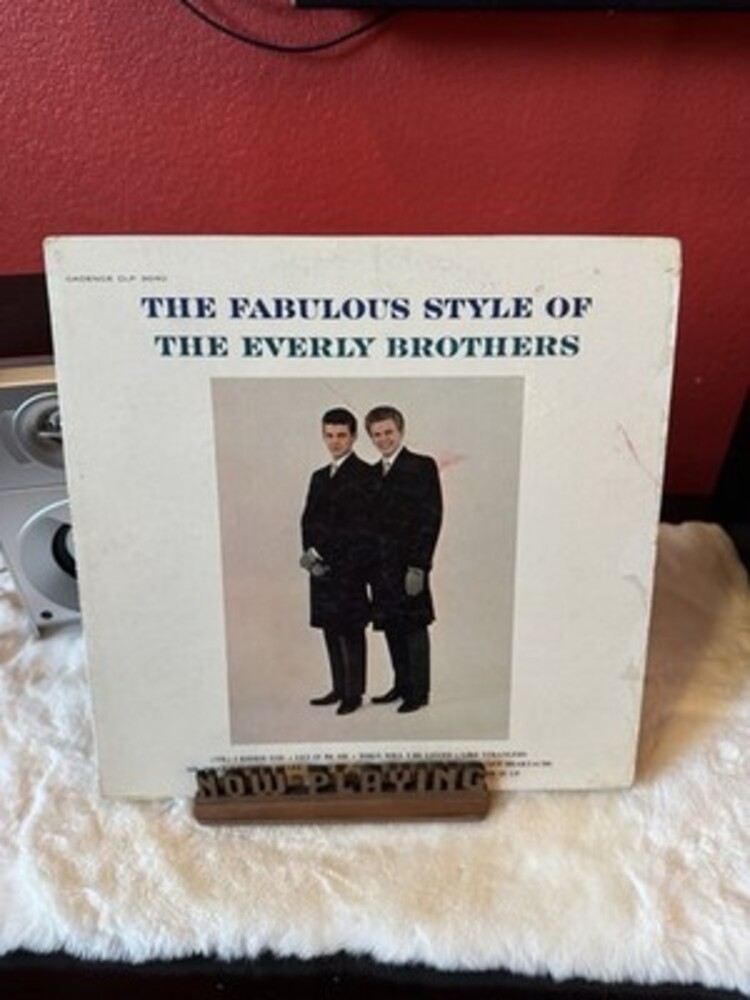 The Fabulous Style Of The Everly Brothers - 1962 Cadence CLP-3040 Vinyl LP VG/VG
